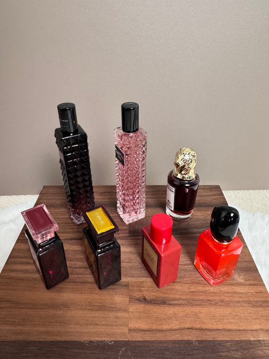 Fragrance Sampler Set of 7 Samples